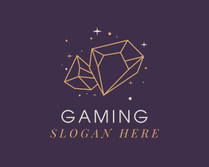 Shiny Diamond Jewel Logo