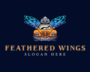 Elegant Royal Car logo design