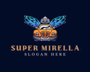 Detailing - Elegant Royal Car logo design