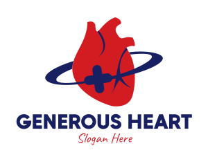 Heart Center Clinic  logo design