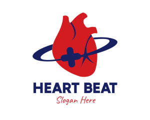 Heart Center Clinic  logo design