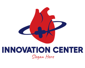 Center - Heart Center Clinic logo design