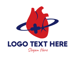 Center - Heart Center Clinic logo design