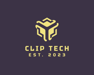 Cube Tech Networking logo design