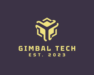 Cube Tech Networking logo design