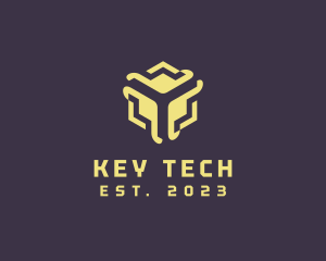 Cube Tech Networking logo design