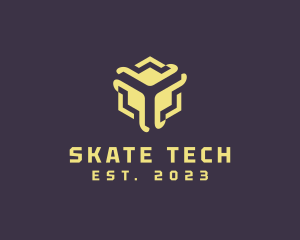 Cube Tech Networking logo design