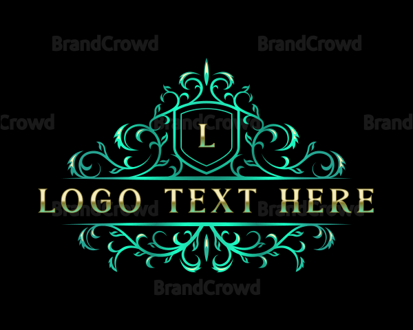 Floral Elegant Filigree Logo