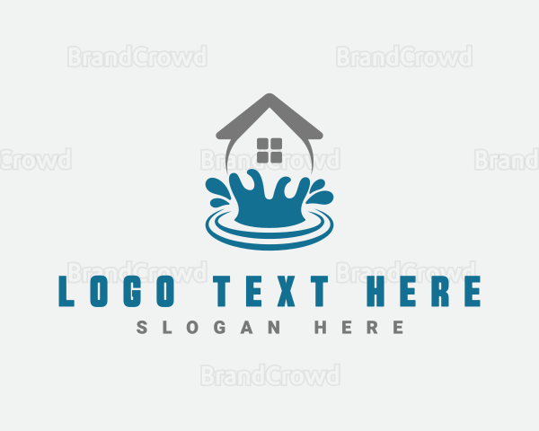 House Cleaning Water Logo