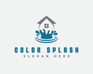 House Cleaning Water logo design