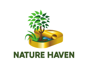 Habitat - Nature Environment Can logo design