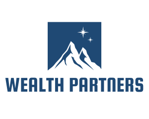 Investors - Modern Night Mountain logo design