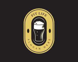 Alcoholic Beverage - Beer Pub Bistro logo design