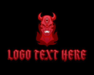 Esports - Red Demon Esports logo design