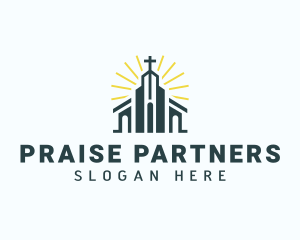 Praise - Cross Church Christian logo design