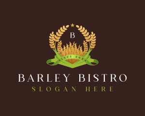 Barley - Wheat Farm Agriculture logo design