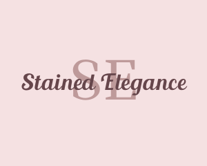 Elegant Feminine Script logo design