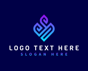 Application - Cyber Flame Technology logo design