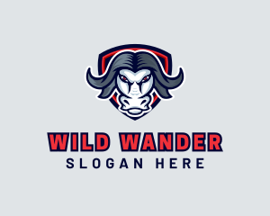 Wild Buffalo Bull logo design