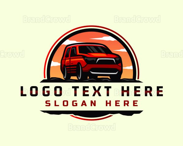 SUV Transportation Automotive Logo