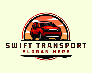 SUV Transportation Automotive logo design