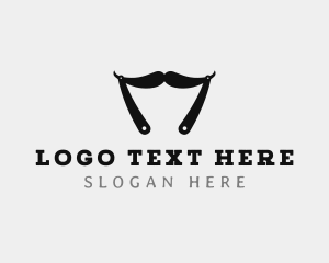 Beard Razor Shave Logo