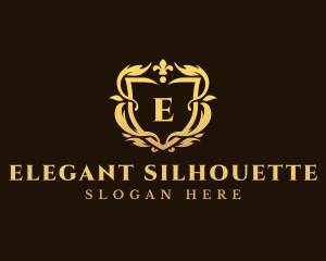 Luxury Ornate Shield logo design