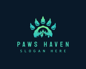 Bear Paw Mountain logo design