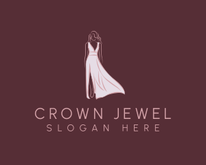 Pageantry - Fashion Show Dress logo design