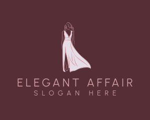 Prom - Fashion Show Dress logo design