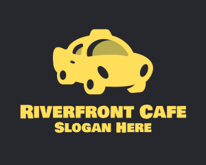 Yellow Taxi Cab logo design