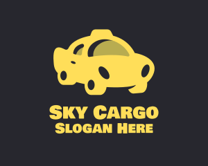 Yellow Taxi Cab logo design