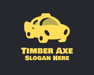 Yellow Taxi Cab logo design