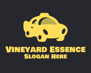 Yellow Taxi Cab logo design