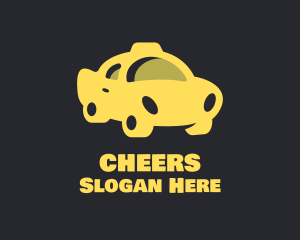 Yellow Taxi Cab logo design