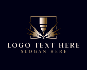 Engraving - Luxury Laser Engraving logo design