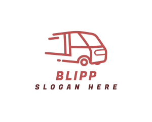 Quick Delivery Truck Logo