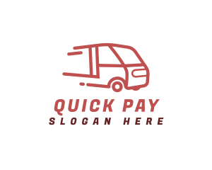 Quick Delivery Truck logo design