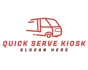 Quick Delivery Truck logo design