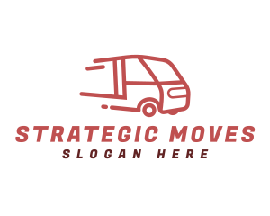 Quick Delivery Truck logo design