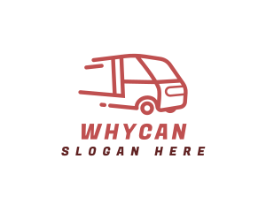 Moving - Quick Delivery Truck logo design