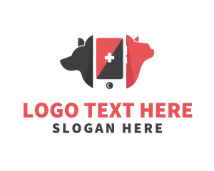 Mobile - Veterinary Pet Animal logo design