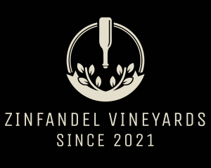 Wine Vineyard Badge  logo design