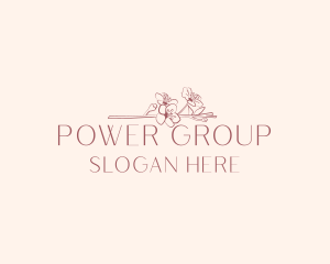 Gardening - Flower Boutique Cosmetics logo design