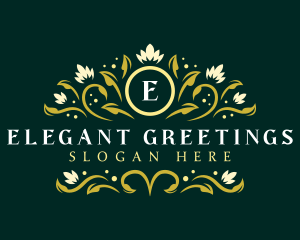 Floral Luxury Elegant logo design