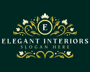 Floral Luxury Elegant logo design