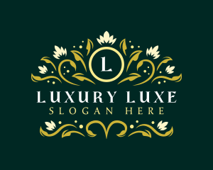 Floral Luxury Elegant logo design