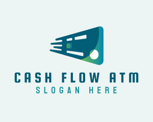 Atm - Fast Credit Card logo design