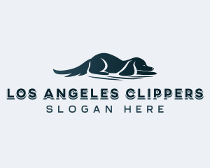 Animal Shelter - Pet Dog Sleeping logo design