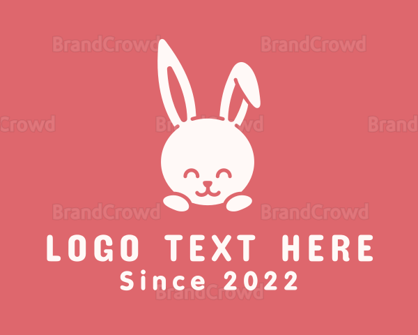 Cute Baby Bunny Logo